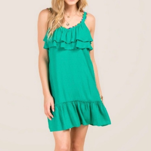 Green sundress - Picture 1 of 4